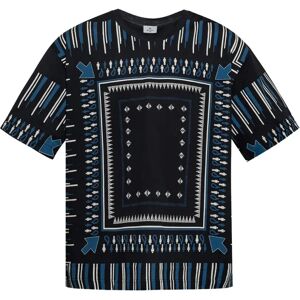 Etro , Patterned T-shirt ,Blue male, Sizes: S, M