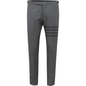 Thom Browne , Elegant Suit Trousers for Men ,Gray male, Sizes: L