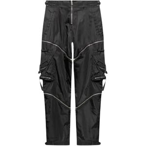 Off White , Cargo trousers with detachable legs ,Black male, Sizes: L