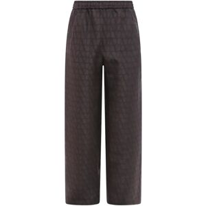 Valentino , Straight Trousers ,Black male, Sizes: S