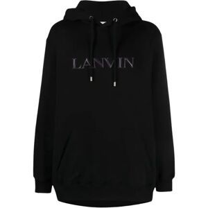 Lanvin , Oversized Puffer Sweater ,Black male, Sizes: M, S, L