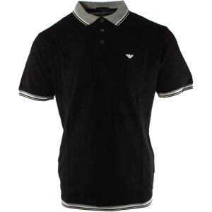 Armani , Emporio Armani Men Polo Shirt ,Black male, Sizes: 2XL, S, M