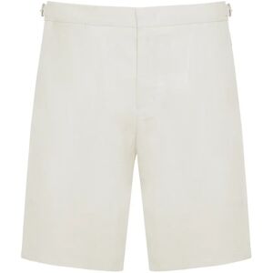 Orlebar Brown , &#39;Norwich&#39; linen shorts ,White male, Sizes: W32