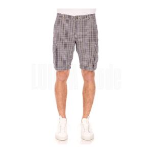 40Weft , Cargo Bermuda Shorts ,Blue male, Sizes: L