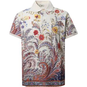 Etro , Etro T-shirts and Polos White ,White male, Sizes: L, M, XL