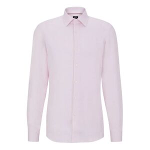 Hugo Boss , Formal Shirts ,Pink male, Sizes: M, 4XL, 3XL, 2XL