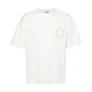 Etro , White Pegaso Motif T-shirts and Polos ,White male, Sizes: M, XL, S, L