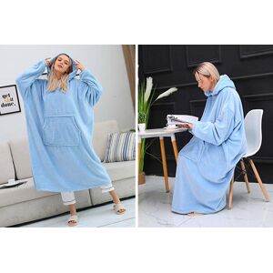 EC Life-Style Oversized Plush Hooded Blanket