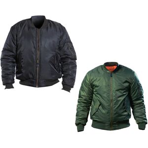 AZONE STORE LTD T/A Shop In Store Men'S Winter Bomber Jacket - Black Or Green!   Wowcher