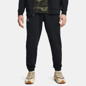 Men's  Under Armour  Icon Fleece Joggers Black / White XL
