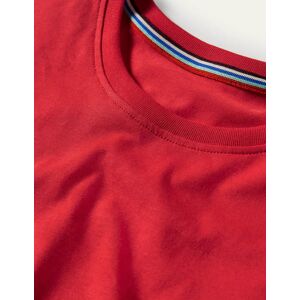 Classic Cotton T-shirt Red Men Boden XXL Male