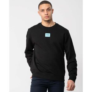 Hugo Boss Diragol212 Label Logo Mens Sweatshirt  - Black 009 - XL - male