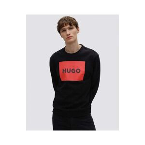 Hugo Boss Duragol222 Large Label Logo Mens Sweatshirt NOS  - Black 001 - M - male