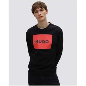 Hugo Boss Duragol222 Large Label Logo Mens Sweatshirt NOS  - Black 001 - L - male