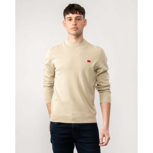 Hugo Boss San Cassius Mens Crew Neck Sweater  - Open Beige 281 - M - male