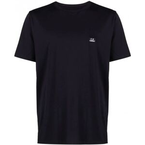 CP COMPANY 30/1 Jersey Logo T-shirt Navy - Men - Navy