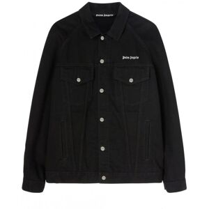 Palm BW Logo Denim Jacket Black - Men - Black