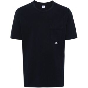 CP COMPANY Garment Dyed Pocket T-shirt Navy - Men - Navy