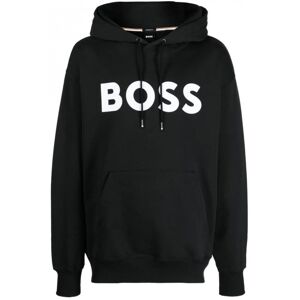 Boss Sullivan 16 Logo Hooded Top Black - Men - Black