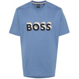 Boss Tiburt 427 T-shirt Blue - Men - Blue