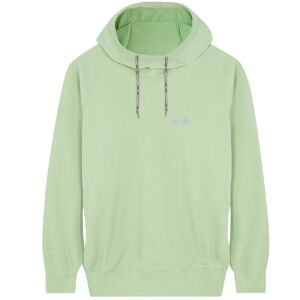 And Wander x Maison Kitsune Dry Cotton Hoodie - Green  - AWMKSWH-GN SW - Green - male - Size: UK 2