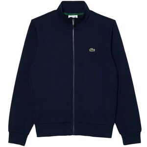 Lacoste Brushed Fleece Zipped Sweatshirt - Marine - SH9622-166M F/ZIP - MARINE - male - Size: Size 3 / UK Size  S