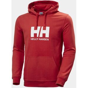 Helly Hansen Men's HH Logo Soft Cotton Hoodie Red L - Red - Male