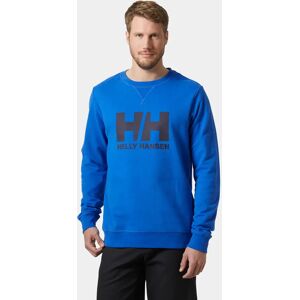 Helly Hansen Men's HH Logo Crew Neck jumper Blue L - Cobalt Blue - Male