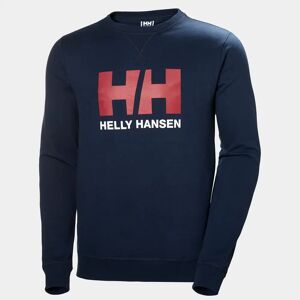 Helly Hansen Men's HH Logo Crew Neck jumper Navy S - Navy Blue - Male