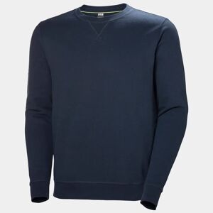 Helly Hansen Crew Sweatshirt - Versatile Hoodie with HH Logo Navy M - Navy Blue - Male