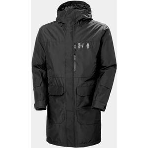 Helly Hansen Men’s Rigging Insulated Raincoat Black XL - Black - Male