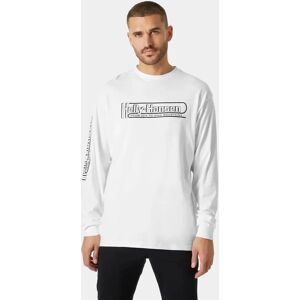 Helly Hansen Unisex YU Long Sleeve T-shirt White M - White - Unisex