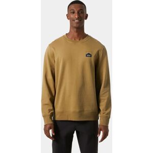 Helly Hansen Men's Nord Graphic Crew Sweatshirt Brown 2XL - Lynx Brown - Male