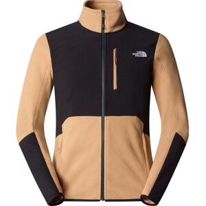 North Face Glacier Pro Full Zip / Almond Butter/ Black / M  - Size: Medium