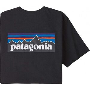 Patagonia M P-6 Logo Responsibili-Tee / Black / S  - Size: Small