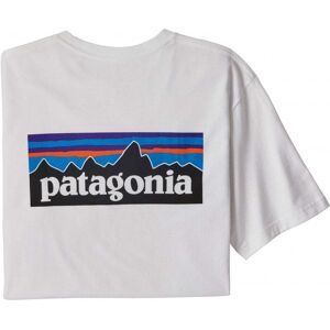 Patagonia M P-6 Logo Responsibili-Tee / White / L  - Size: Large