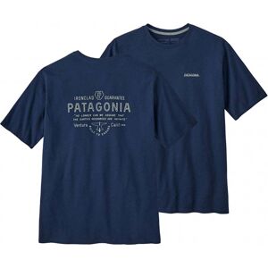 Patagonia Mens Forge Mark Responsibili-Tee / Lagom Blue / M  - Size: Medium