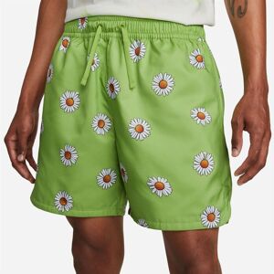 Nike AOP Flow Board Shorts Mens Green/White XS male