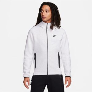 Nike Tech Fleece Hoodie Mens White/Black XL male