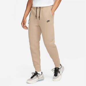 Nike Tech Fleece Joggers Mens - male - Khaki/Black - L