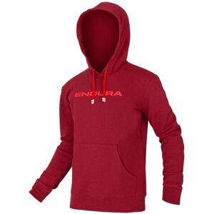 Endura One Clan Hoodie - Rust Red / Small