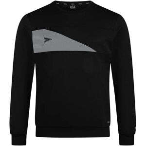 Mitre Delta Plus Crew Top - Black/Grey