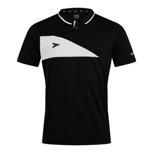 Mitre Delta Plus Polo Shirt - Black/White