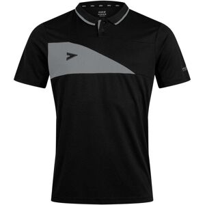 Mitre Delta Plus Polo Shirt - Black/Grey