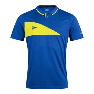 Mitre Delta Plus Polo Shirt - Blue/Yellow