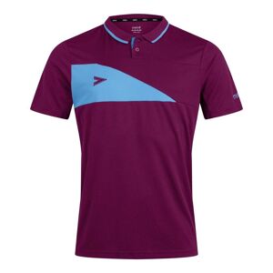 Mitre Delta Plus Polo Shirt - Maroon/Sky