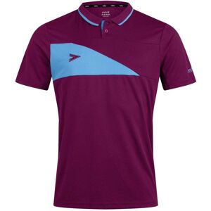 Mitre Delta Plus Polo Shirt - Maroon/Sky