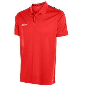 Mitre Delta Polo - Scarlet/White