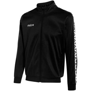 Mitre Delta Poly Track Jacket - Black/White