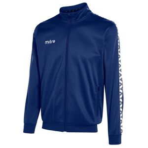 Mitre Delta Poly Track Jacket - Navy/White